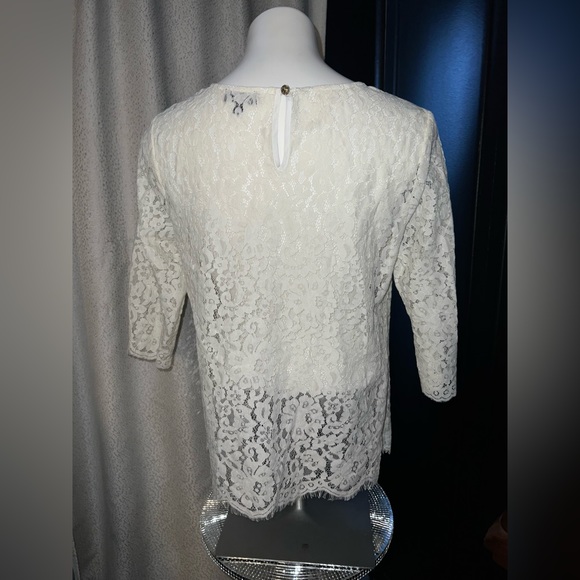 The Limited Ivory Lace Blouse NWT - Picture 2 of 2